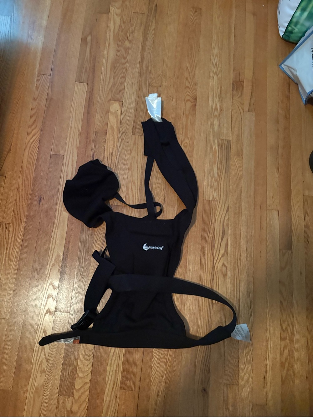 Ergobaby Black Infant Ergonomic Carrier with Adjustable Straps